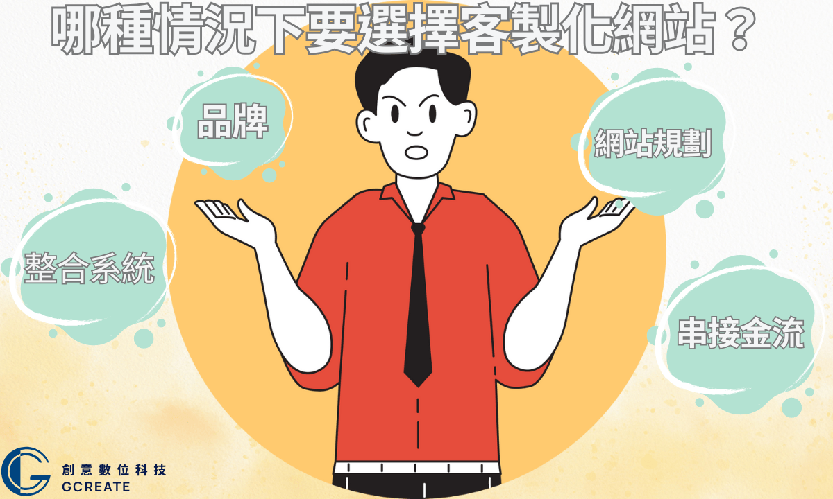套版網站與客製化網站對決:找到你的品牌完美方案! 3 客製化網站